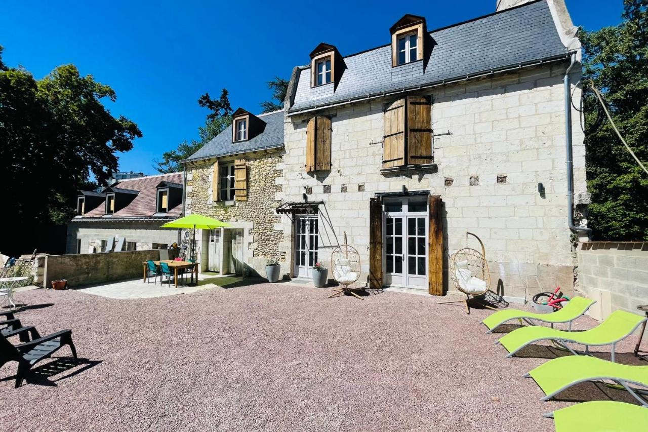 The Ronsardienne Suite In A Charming Mansion At The Gates Of Tours Saint-Avertin Exteriör bild