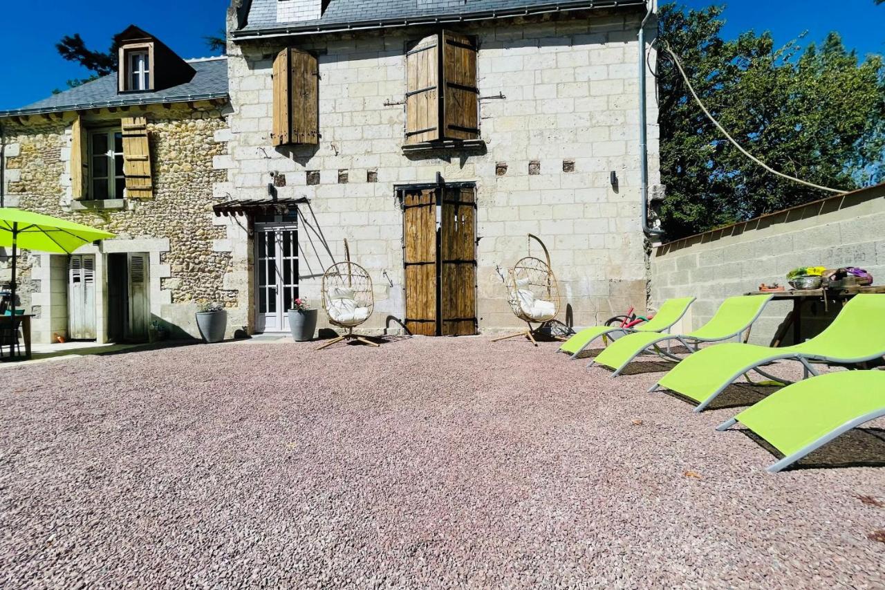 The Ronsardienne Suite In A Charming Mansion At The Gates Of Tours Saint-Avertin Exteriör bild
